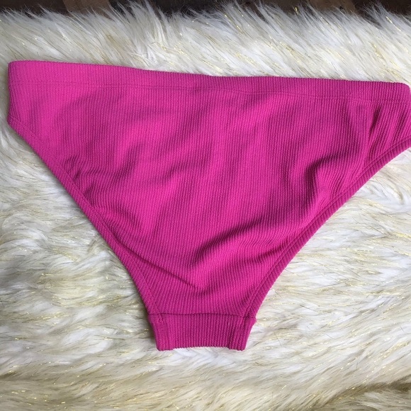 Free Press Brandi textured pink bikini bottoms - Picture 5 of 7